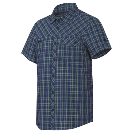 Mammut Asko Shirt - Men's-Indigo/Artichoke-Large