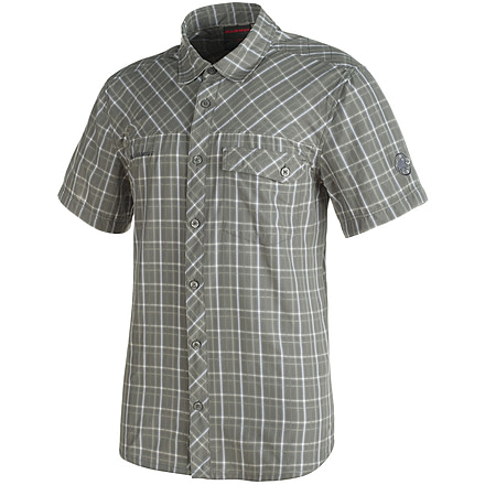Mammut Asko Shirt - Men's-Titanium/White-Small