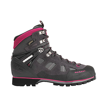 Mammut Ayako High GTX Backpacking Boots - Womens, Dark Titanium/Dark Pink, 9.5 US, 3020-05440-00294-1080