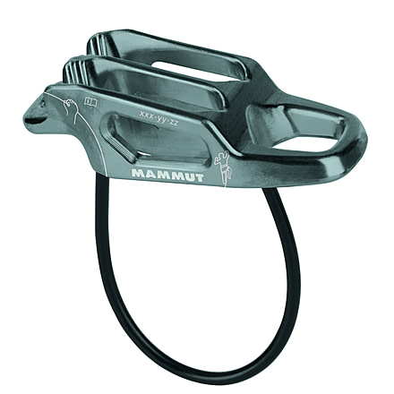 Mammut Bionic Alpine Belay Device-Grey