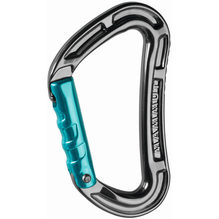 Mammut Bionic Keylock Carabiner-Basalt-Straight Gate