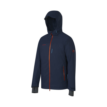 Mammut Bormio HS Hooded Jacket-Men's-Large-Marine