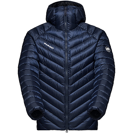 Mammut Broad Peak IN Hooded Jacket - Mens, Marine/Black, Extra Large, 1013-02961-5975-116