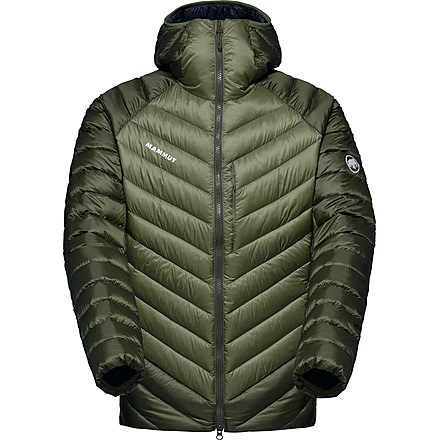 Mammut Broad Peak IN Hooded Jacket - Mens, Marsh/Dark Marsh, Small, 1013-02961-40300-113