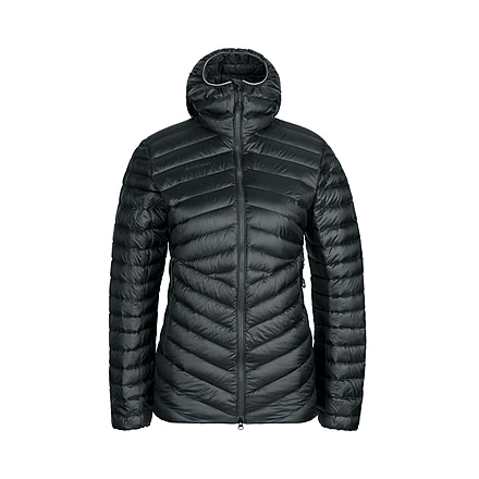 Mammut Broad Peak IN Hooded Jacket - Womens, Black/Phantom, Large, 1013-00350-00189-115