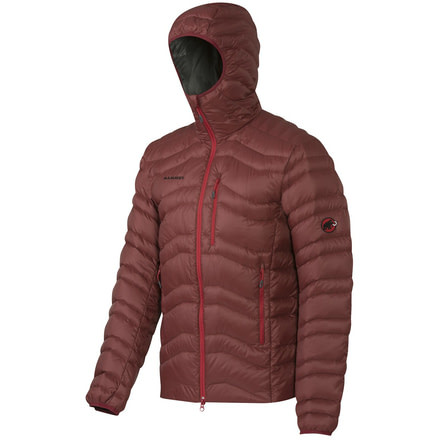 Mammut Broad Peak IS Hooded jacket - Men's-Maroon-Large