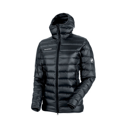 Mammut Broad Peak Pro Insulated Hooded Jacket - Womens, Phantom, Large, 1013-00340-00150-115