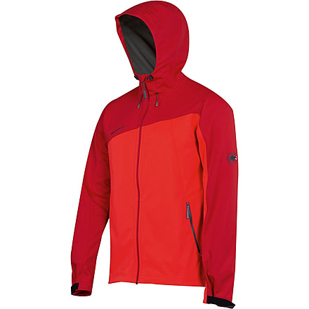Mammut Cellon Hoody - Womens-Poppy/Inferno-X-Small