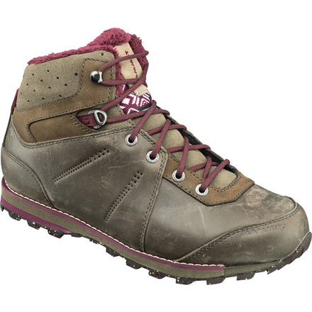 Mammut Chamuera Mid WP Hiking Boots - Women's, Dark Flint-Merlot, US 9, 3020-05850-7407-1075