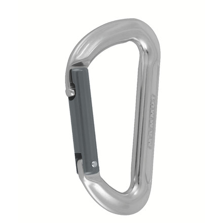 Mammut Classic Keylock Carabiner - Straight Gate