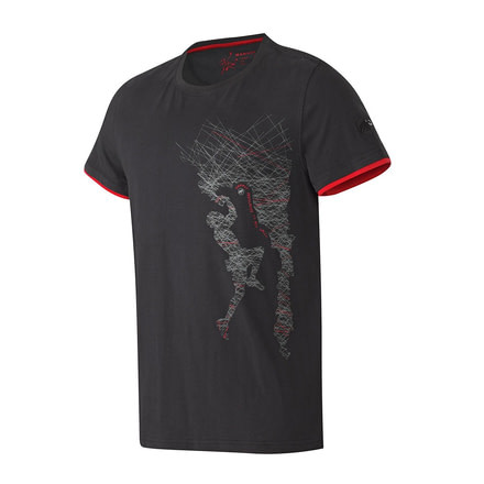 Mammut Climbaday T-Shirt - Men's-Black-Large