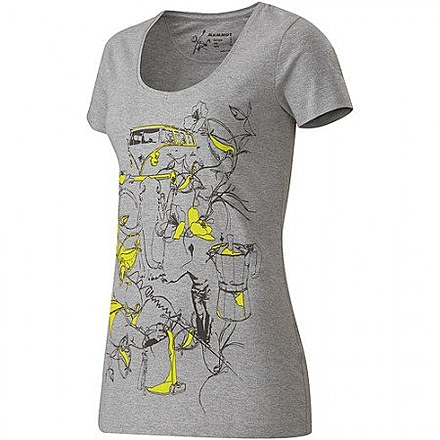 Mammut Climbinglife T-Shirt - Women's-Stone Grey-Small