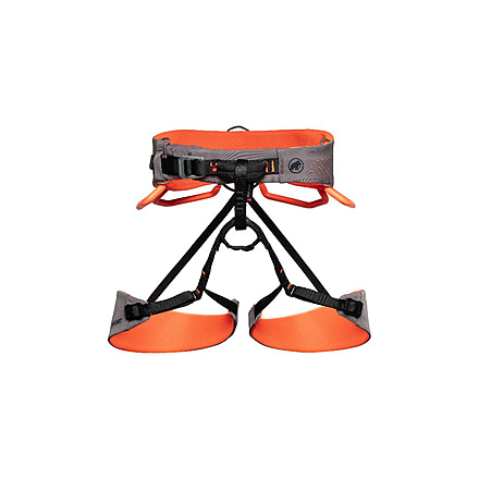 Mammut Comfort Fast Adjust Harness - Womens, Shark Safety Orange, Extra Small, 2020-00930-00431-110