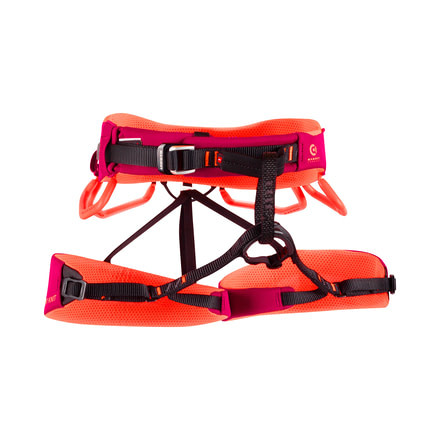 Mammut Comfort Knit Fast Adjust Harness - Womens, Sundown/Safety Orange, Large, 2020-00950-6373-113