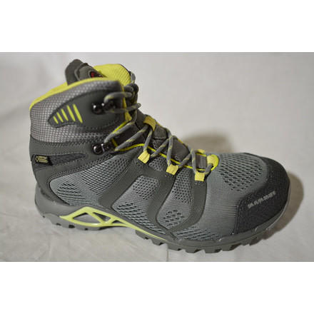 Mammut Comfort Mid GTX SURROUND-Women's-US 7-Grey/Lemon