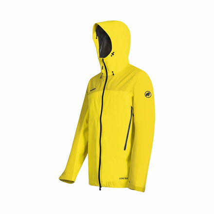 Mammut Convey Jacket - Men's-Sunglow/Salamander-Large
