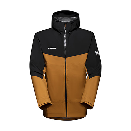 Mammut Convey Tour HS Hooded Jacket - Mens, Cheetah/Black, Medium, 1010-27841-7507-114
