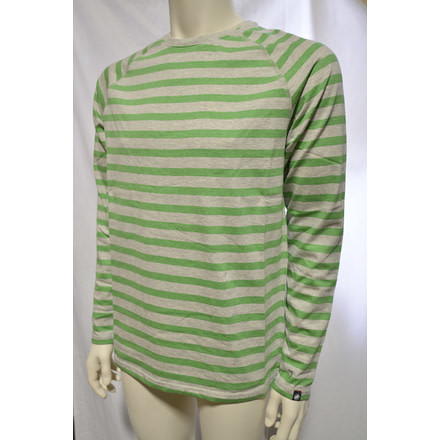 Mammut Crag Longsleeve-Men's-Large-Artichoke Striped