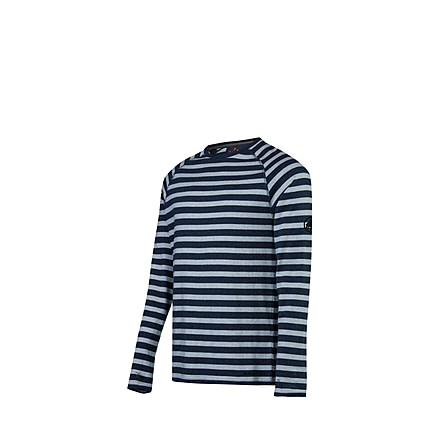 Mammut Crag Longsleeve-Men's-Large-Onyx Striped