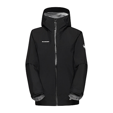 Mammut Crater Light HS Hooded Jacket - Womens, Black, L, 1010-31460-0001-115