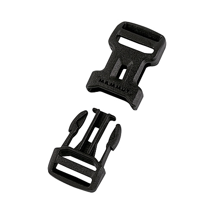 Mammut Dual Adjust Side Squeeze Buckle 20mm, Black, 20 mm, 2810-00720-0001-1020