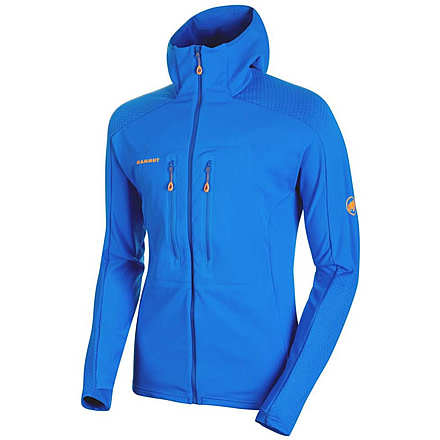 Mammut Eiswand Advanced Midlayer Hooded Jacket - Men's, Ice, Large, 1014-00730-5072-115