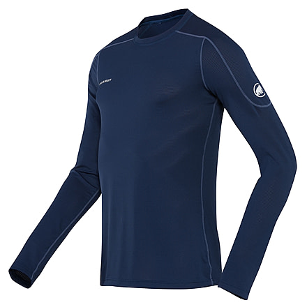 Mammut Go Dry Longsleeve - Men's-Dark Ensign-Large