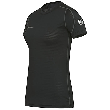 Mammut Go Dry T-Shirt - Women's-Black-X-Large