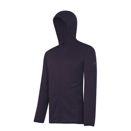 Mammut Go-Far Hooded Jacket - Men's-Indigo Melange-Large