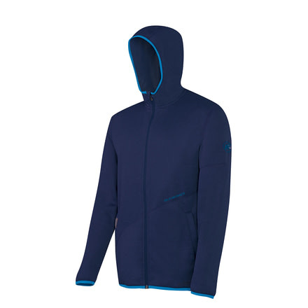 Mammut Go-Far Hooded Jacket - Mens-Space Melange-Small