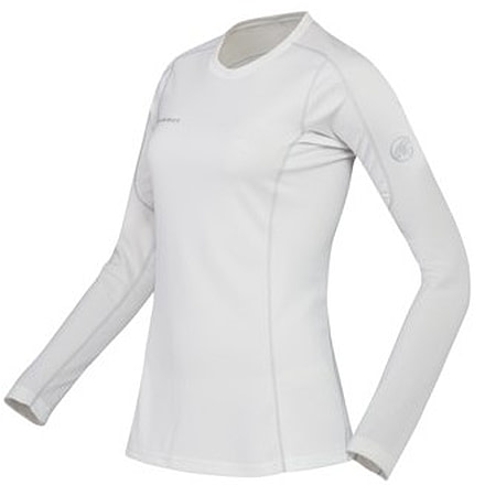 Mammut Go Warm Longsleeve - Womens-Powder/Silver-Large