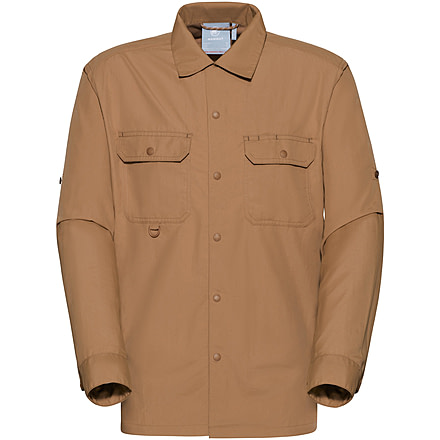 Mammut Highland Long Sleeve Shirt - Mens, Claystone, Large, 1015-01640-7546-115