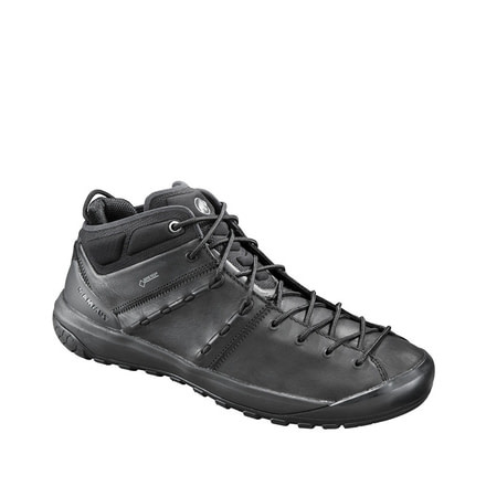 Mammut Hueco Advanced Mid GTX Approach Shoes - Mens, Black-Black, US 12.5, 3020-06090-0052-1115