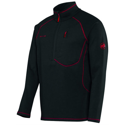 Mammut Kapin Pull - Men's-Black-Medium