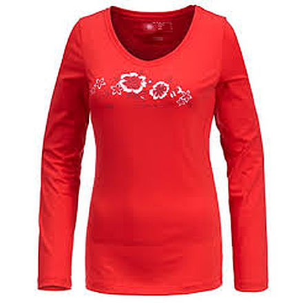 Mammut Kaska Longsleeve Women-Poppy-Small