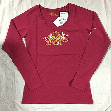 Mammut Kaska Longsleeve Women-Scarlet-Small