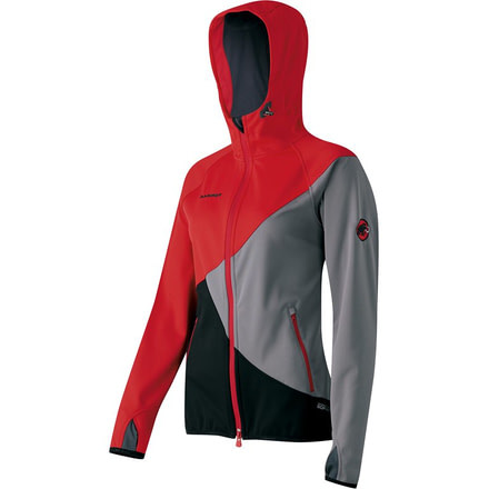 Mammut Kibo Jacket Women - Black/Inferno - Small