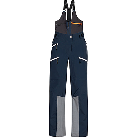Mammut La Liste Pro HS Bib Pants - Womens, Marine/White, US 4, 1020-12820-5899-34-10