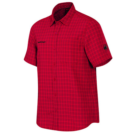 Lenni Shirt - Mens-Lava/Seaweed-Medium