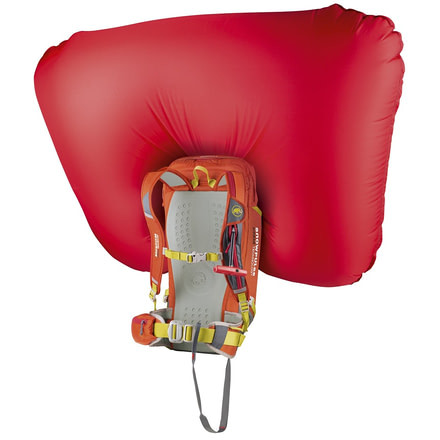 Mammut Light Removable Airbag-Dark Orange / Smoke-30 L