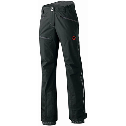 Mammut Linard Pants - Womens-Black-Regular Inseam-6