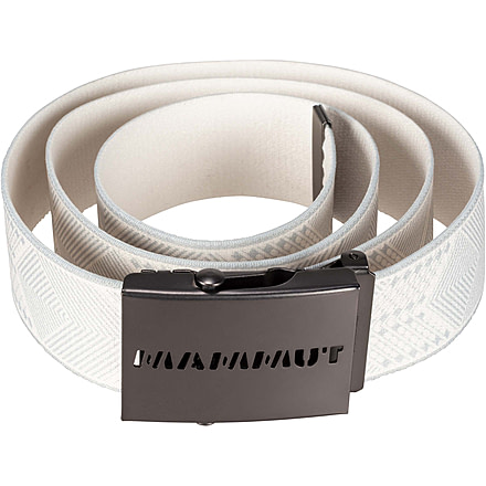 Mammut Logo Belt, Bright White/Highway, One Size, 1192-00070-00349-1