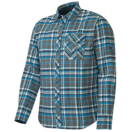 Mammut Lugano Shirt - Men's-Orion/Titanium-Small