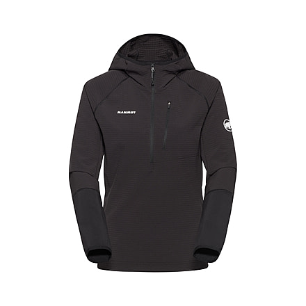 Mammut Madris Light ML Half Zip Hoody - Womens, Black, XS, 1014-06060-0001-112