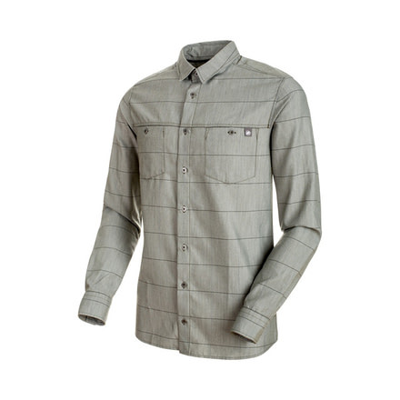 Mammut Mens Alvra Shirt, Iguana-Marine, Small, 1015-00040-4589-113