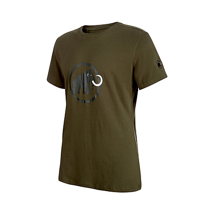 Mammut Mens Mammut Logo T-Shirt, Iguana-Dark Iguana, XS, 1041-07291-4587-112