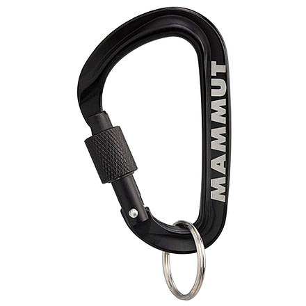 Mammut Mini Carabiner Workhorse Screwgate L, Black, One size, 2810-00330-0001-1