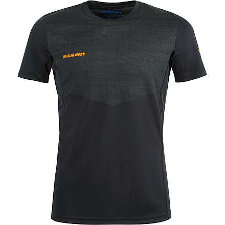 Mammut Moench Light T-Shirt - Men's, Black/Black, Large, 1017-00050-0052-115