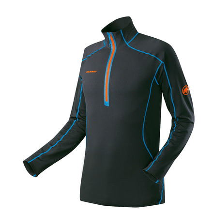 Mammut Moench Longsleeve Shirt - Men's-Black-Large