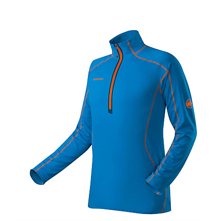 Mammut Moench Longsleeve Shirt - Men's-Cyan-Large